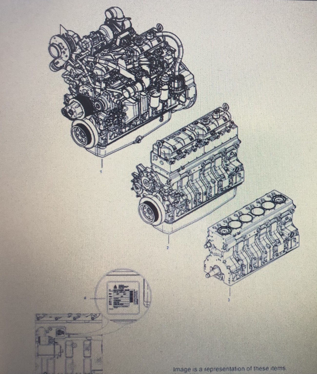 FENDT 6335C silnik-części/Fendt 6335C -V835277150 84 AWF