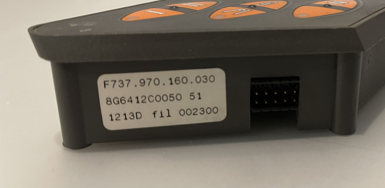 FENDT F835.970.160.030-panel sterowania TMS Fendt Vario