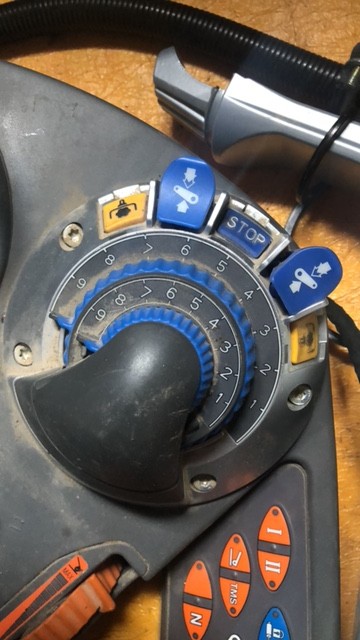 Fendt WOM EHR Pokrętła