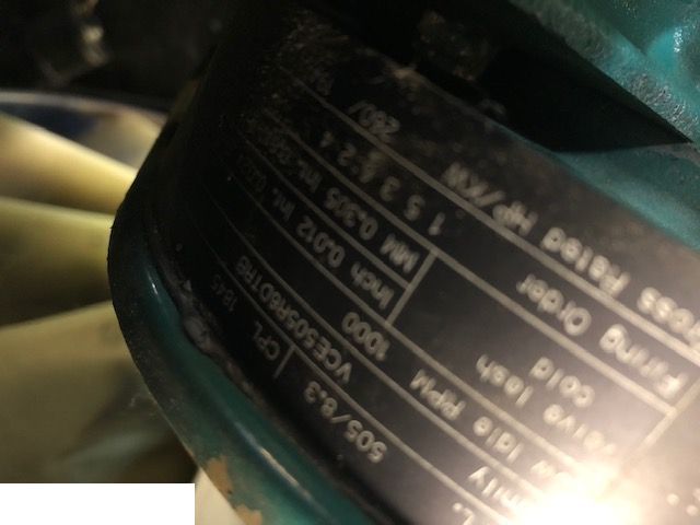 Fits Cummins® CM 8.3T Engine Good Running S/N: 45392765 BLOCK: 3926567 CPL: 2101