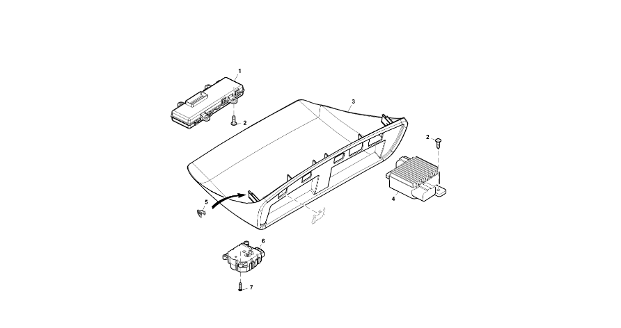 John Deere 9470RX - Sterowanie RE274386 (HVAC)