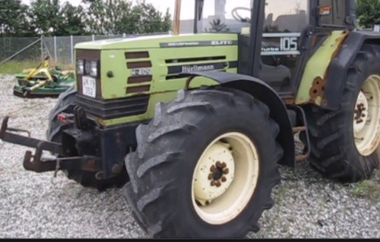 HUERLIMANN Elite 4105 [CZĘŚCI MECHANICZNE] - Zwolnica - Zwrotnica - Półoś - Skrzynia - Silnik