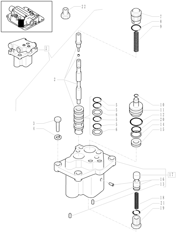 New Holland T6010 T6090 T6070 Zawór sterujący 47135710