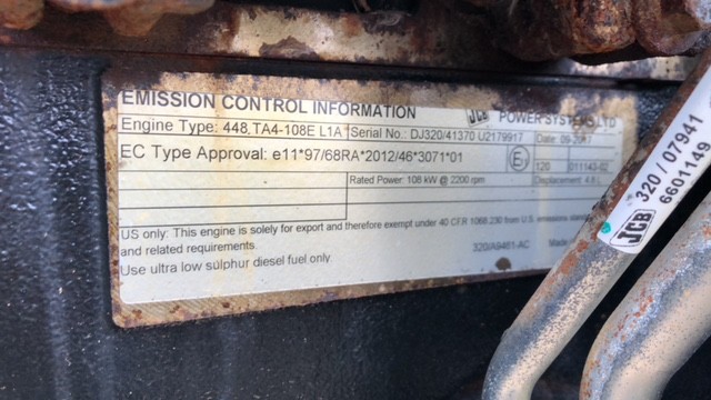JCB 448 TA4I 108KW SILNIK 320/41048 [CZĘŚCI]