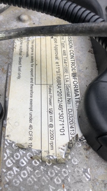 JCB 448 TA4I 108KW SILNIK 320/41048 [CZĘŚCI]