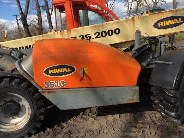 JLG 3513 [CZĘŚCI] zwolnice mosty silnik ramie kabina