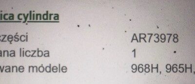 John Deere 6359D - Głowica Cylindrów - AR73978 , Re56303 , R62152 , R62143 , R61035 , R63694