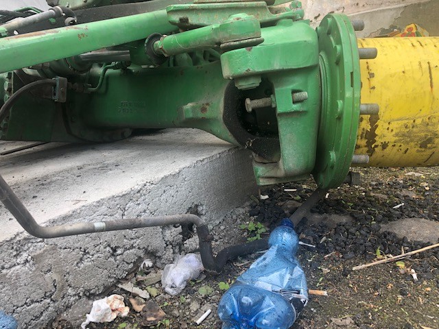 John Deere 7430 7530 most przedni zwolnica zwrotnica Półoś TLS części