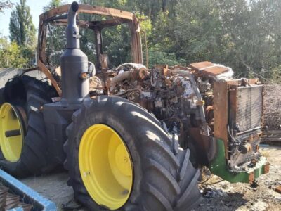 John Deere 8345r - Zwolnica - Zwrotnica - Półoś - Skrzynia - Silnik - Siłowniki - Balasty