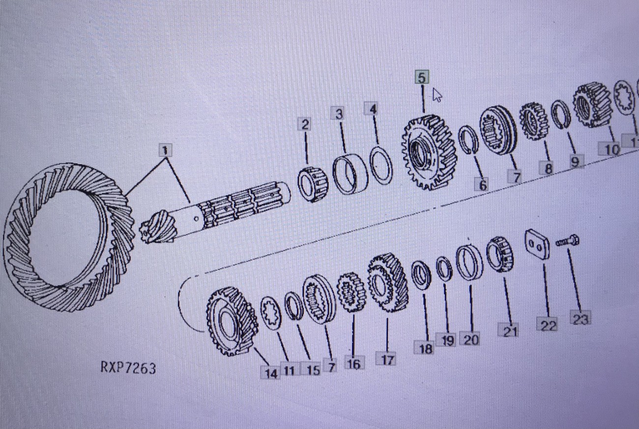 John Deere AR102081/tryb/John Deere 4555/4755/4955 Nr części AR102081