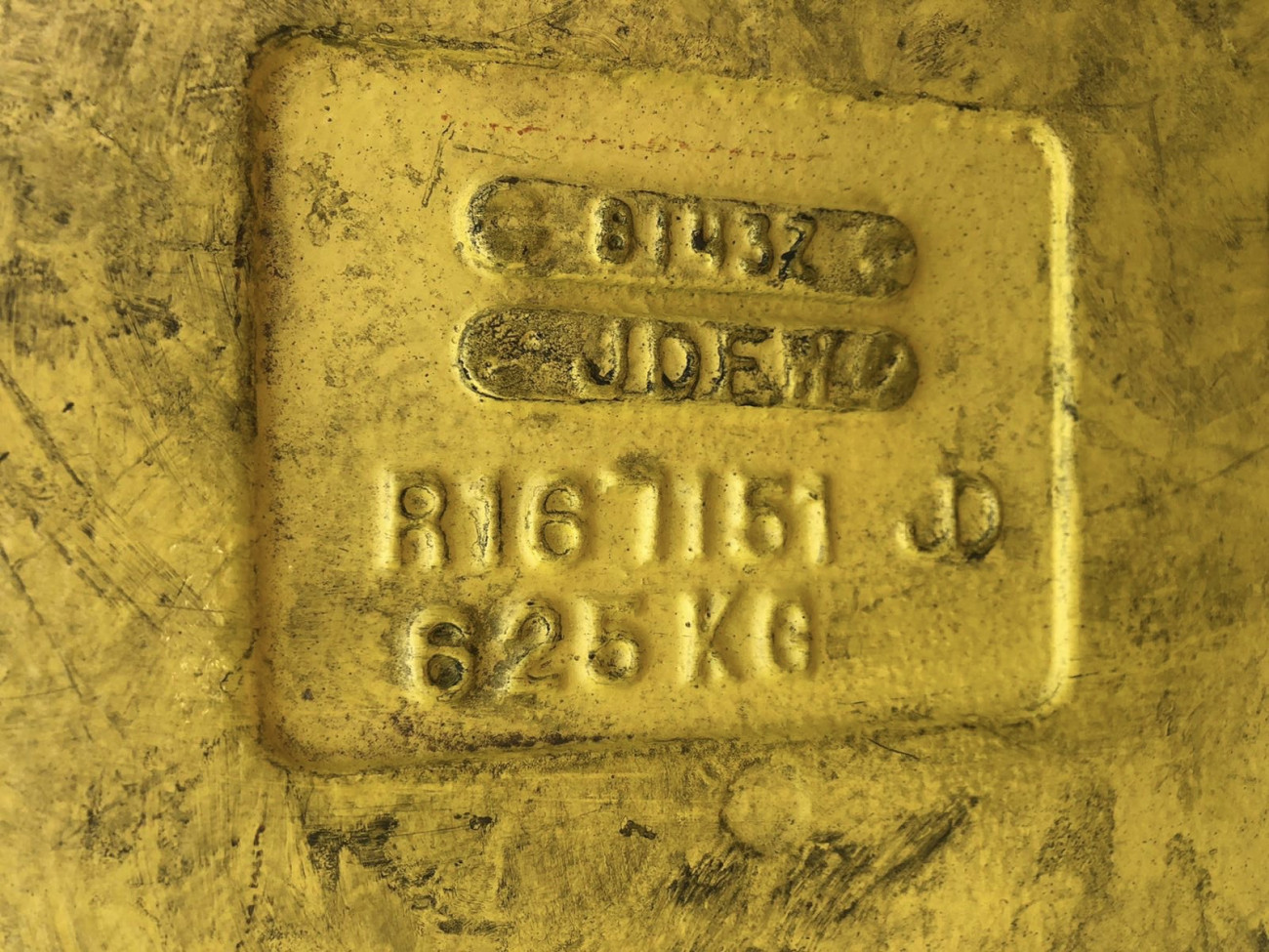 John Deere - Balasty Kół 625 kg