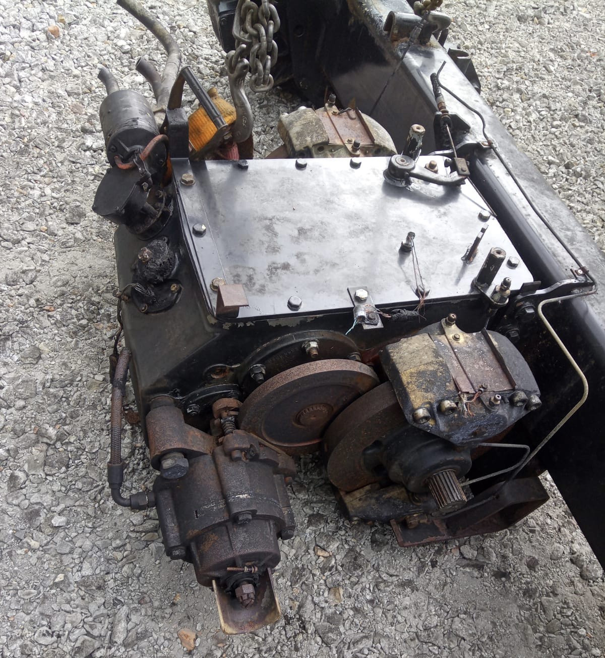 John Deere CX8040-części/John Deere CX8040- skrzynia biegów silnika jazdy