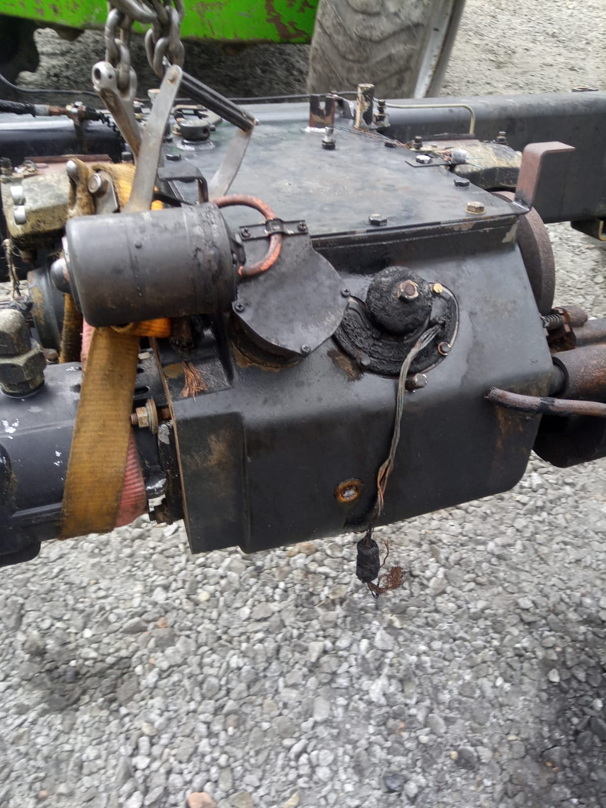 John Deere CX8040-części/John Deere CX8040- skrzynia biegów silnika jazdy