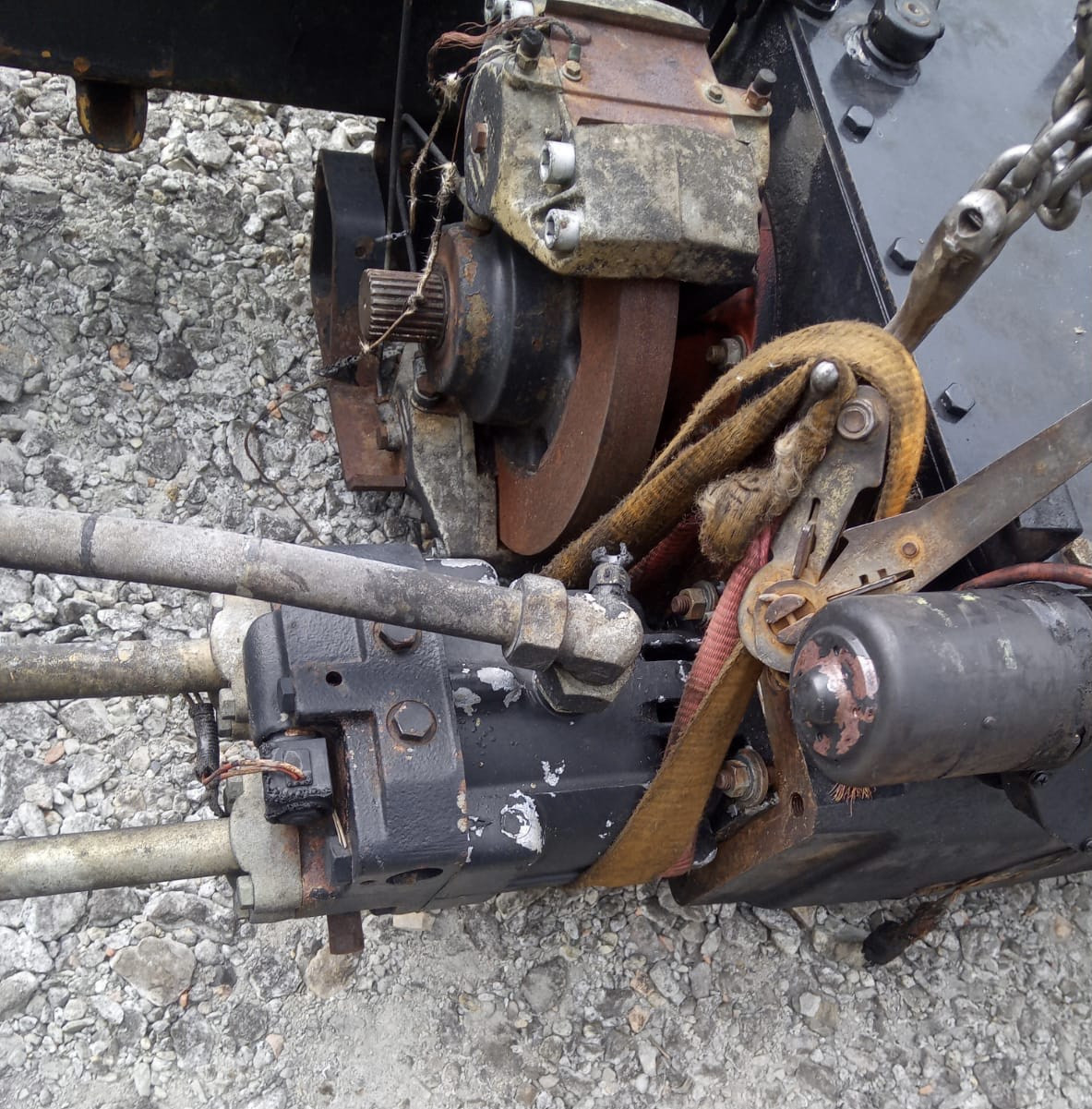 John Deere CX8040-części/John Deere CX8040- skrzynia biegów silnika jazdy