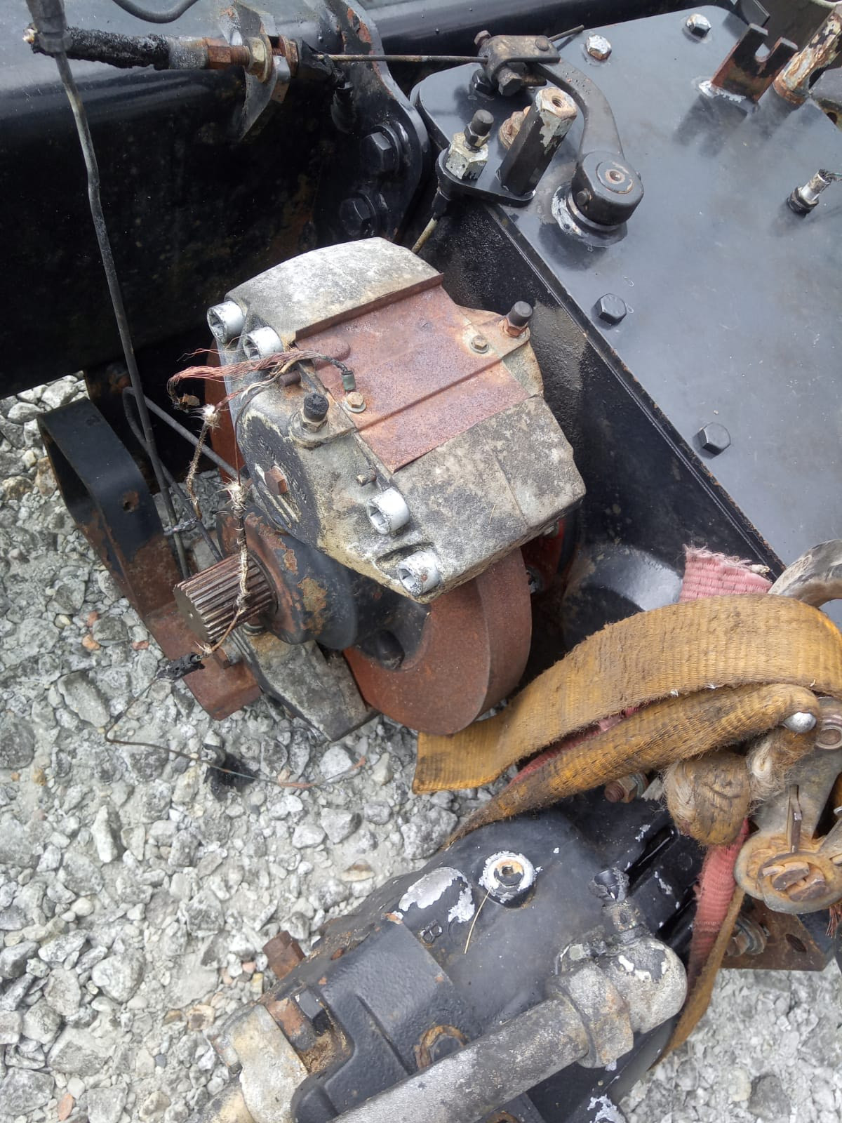 John Deere CX8040-części/John Deere CX8040- skrzynia biegów silnika jazdy