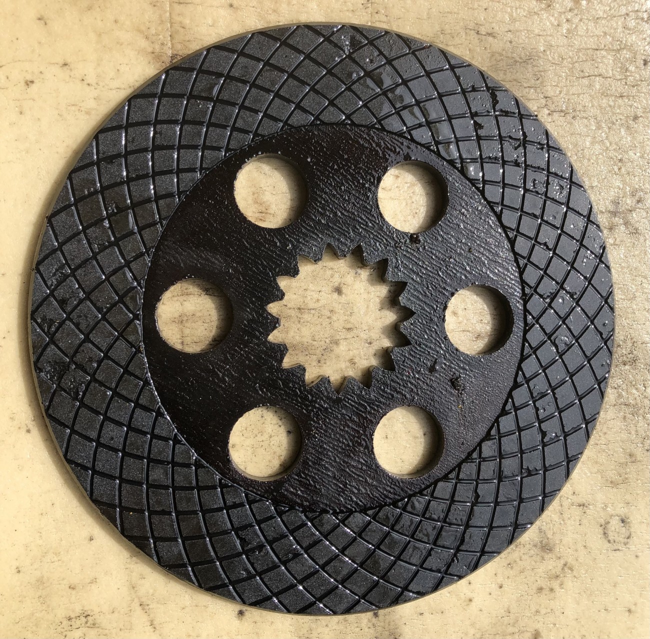 John Deere Manitou Sanderson Claas- tarcza hamulca/przekładka hamulca/docisk hamulca