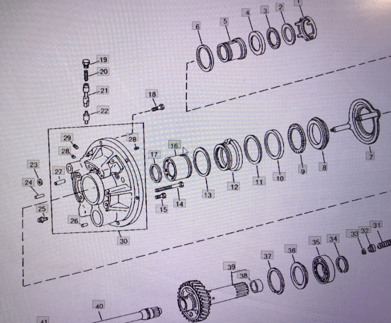 John Deere R62625/tuleja/John Deere 4555/4755/4955 Nr części R62625