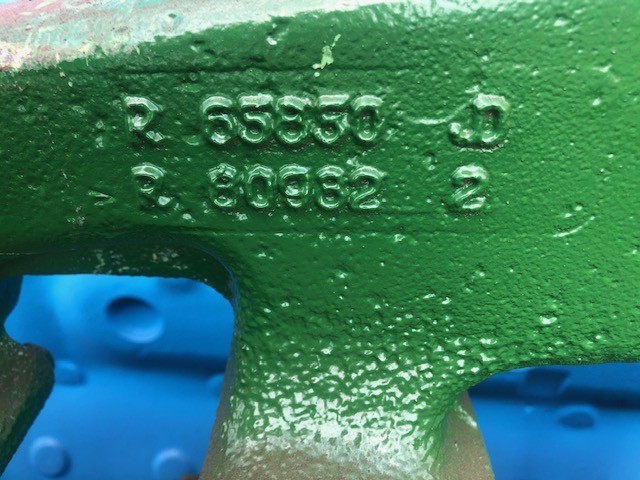 John Deere R65850 , R80982 - Kolektor Wydechowy