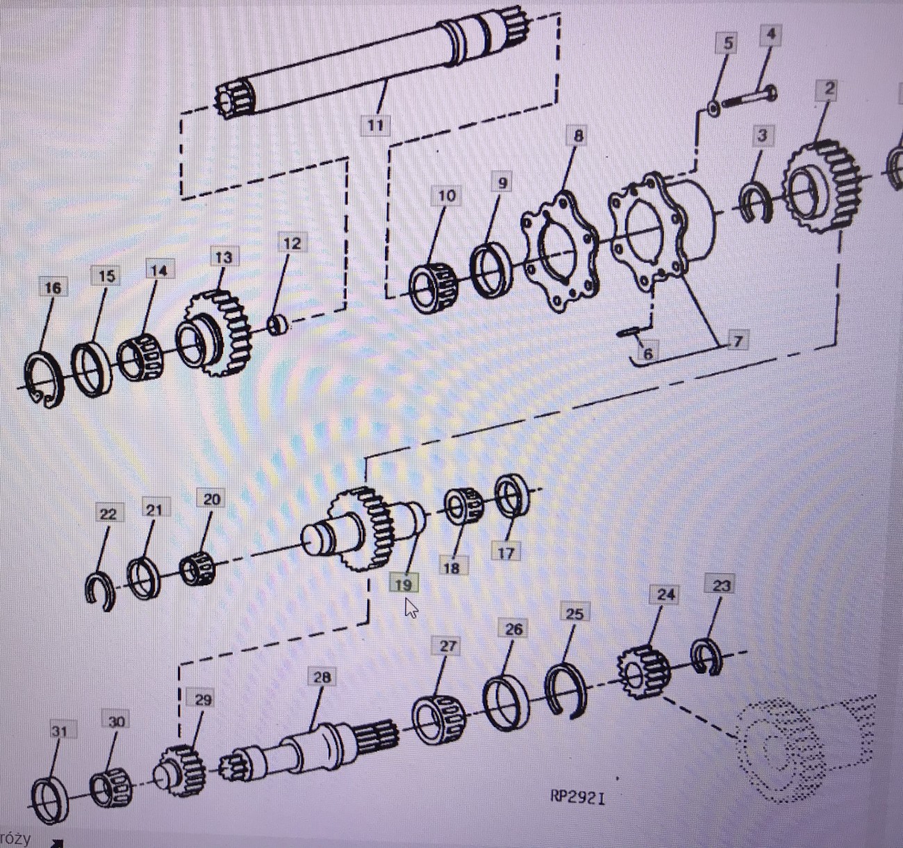 John Deere R71318/bieg/John Deere 4555/4755/4955