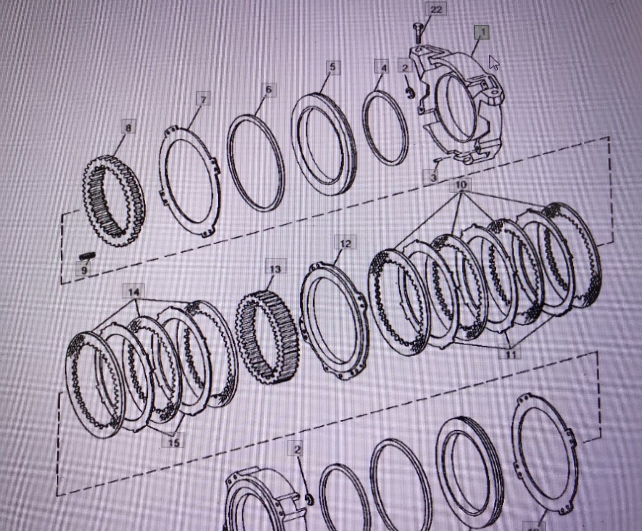 John Deere R72041/obudowa/John Deere 4555/4755/4955