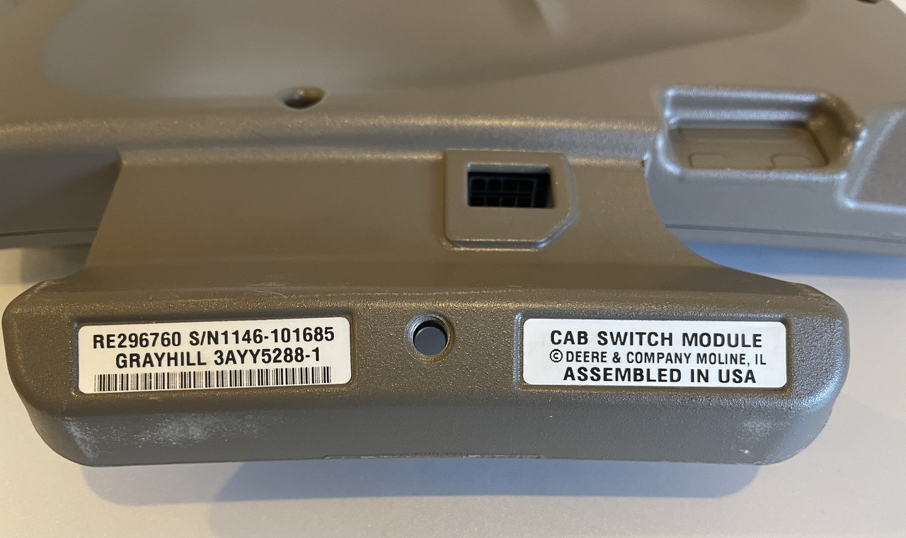 John Deere RE 296760/John Deere-panel sterujący do kombajnów zboźowych serii S/T/W