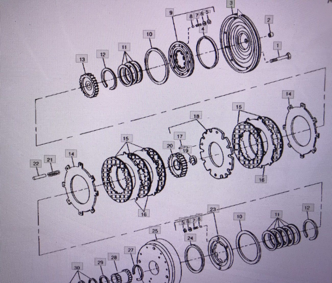 John Deere RE25677/bęben/John Deere 4555/4755/4955