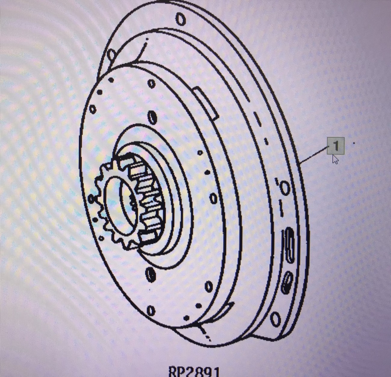 John Deere RE35456/sprzęgło planetarne/John Deere 4555/4755/4955