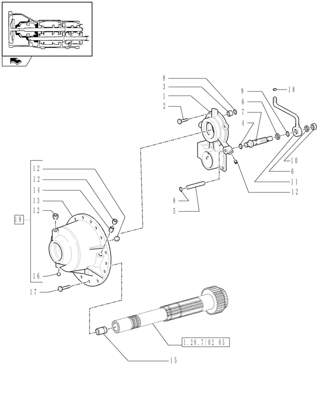 New Holland T6010 Kolektor 5179106