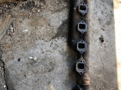 Kolektor wydechowy autobus MAN 2866