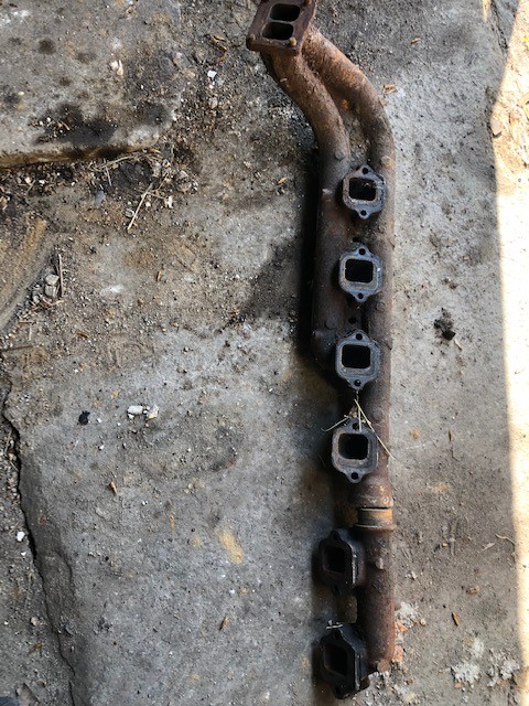 Kolektor wydechowy autobus MAN 2866