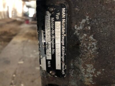 Kolektor wydechowy autobus MAN 2866