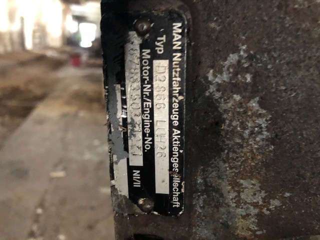 Kolektor wydechowy autobus MAN 2866