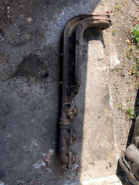 Kolektor wydechowy autobus MAN 2866