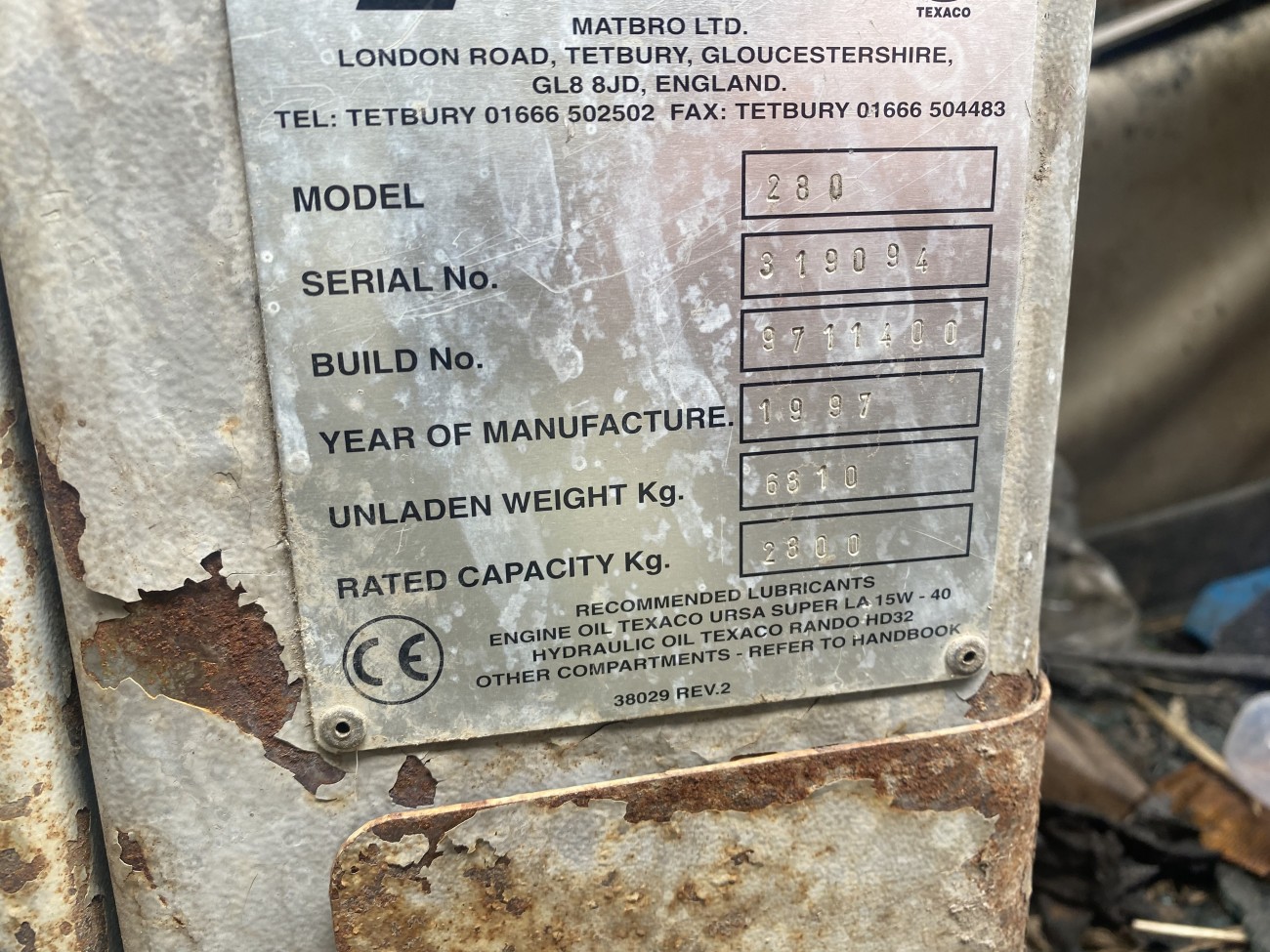 Ładowarka Teleskopowa Matbro TS 280 - Zwolnica - Zwrotnica - Półoś - Skrzynia - Silnik - Siłowniki