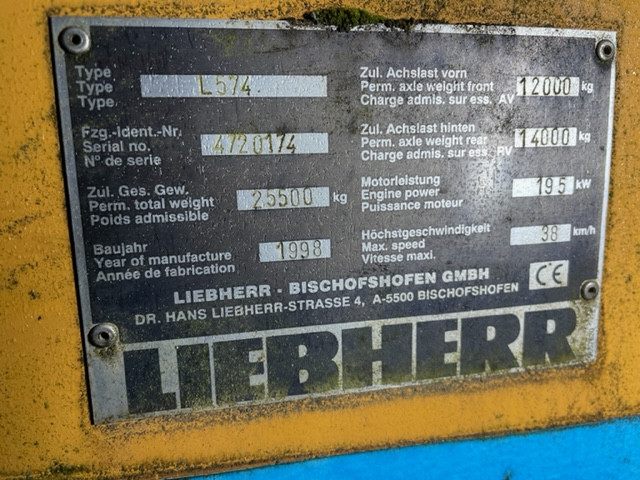 Liebherr 574 - Hydrostat Hydraulika [CZĘŚCI]