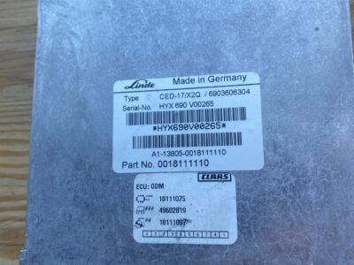 Linde CED -17/X2Q / 6903603604 0018111110 Claas