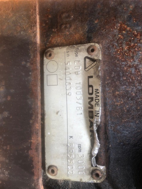 Lombardii LDW 1003/B1 - Silnik