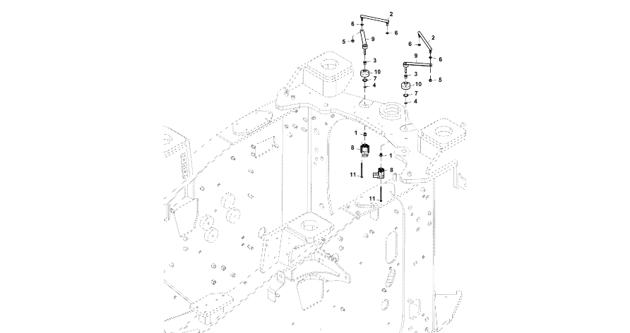 John Deere 9470RX - Czujnik RE260221 (Kierowanie)