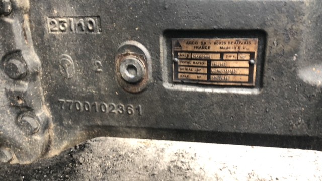 Massey Ferguson 8650 [CZĘŚCI] Oś Przednia