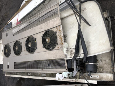 Mercedes Setra Evobus-części róźne/autobus-chłodnica wentylatory klimatyzacji