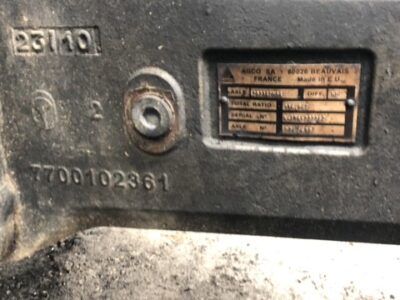 Most napędowy carraro 7700102361 obudowa , części