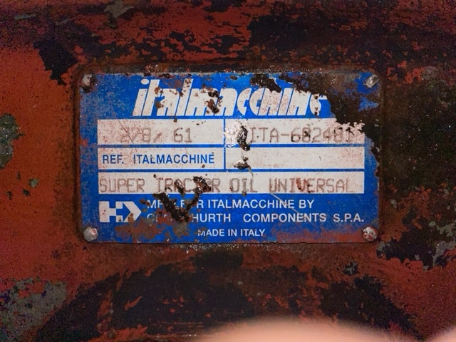 Most napędowy Italmacchine 278/61 y-ita-682481