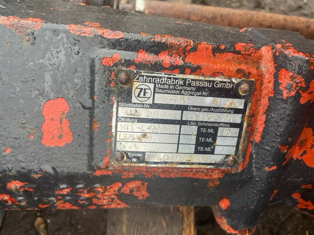 Most ZF As-2035 [CZĘŚCI] - Deutz Fahr Agrotron 105 | Agrotron 105 | John Deere