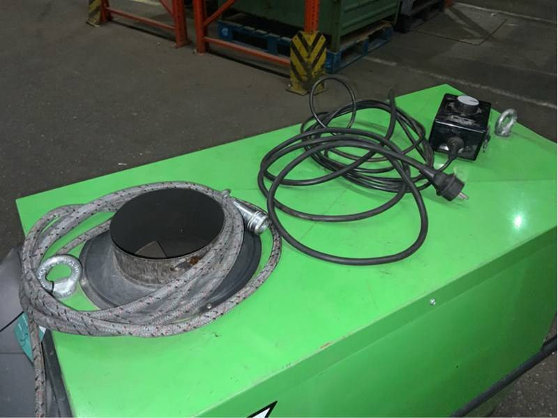 Nagrzewnica olejowa Remko CLK 70 - z odprowadzaniem spalin [CZĘŚCI LUB CAŁOŚĆ]