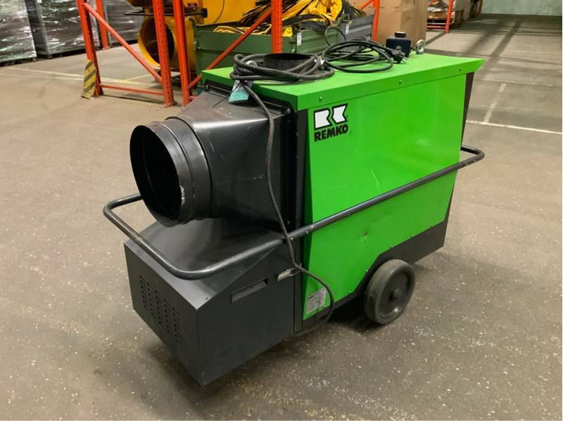 Nagrzewnica olejowa Remko CLK 70 - z odprowadzaniem spalin [CZĘŚCI LUB CAŁOŚĆ]