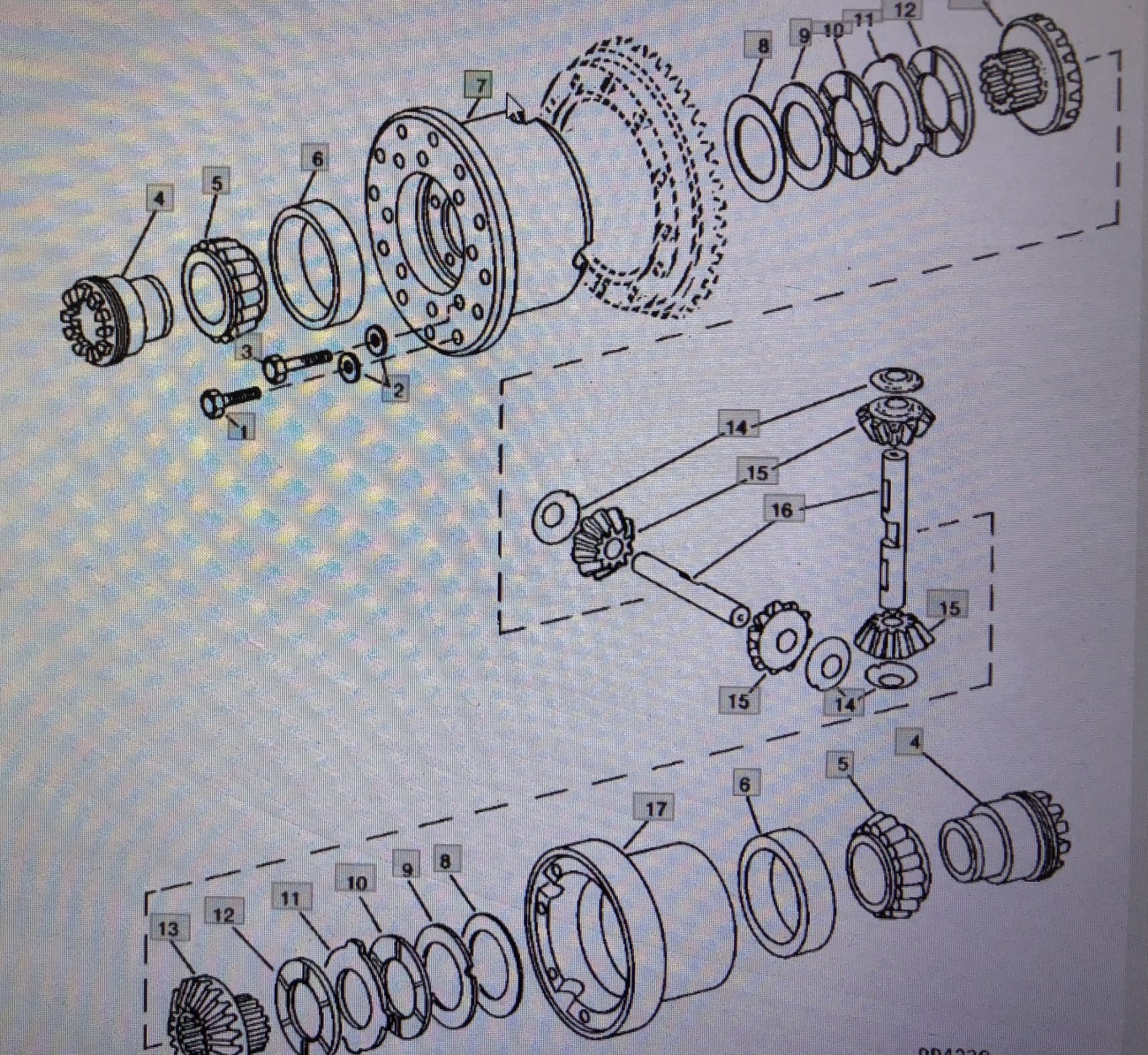 Obudowa John Deere Nr części R 83148 Pasuje do 4555/4755/4955 Pasuje do 4555/4755/4955