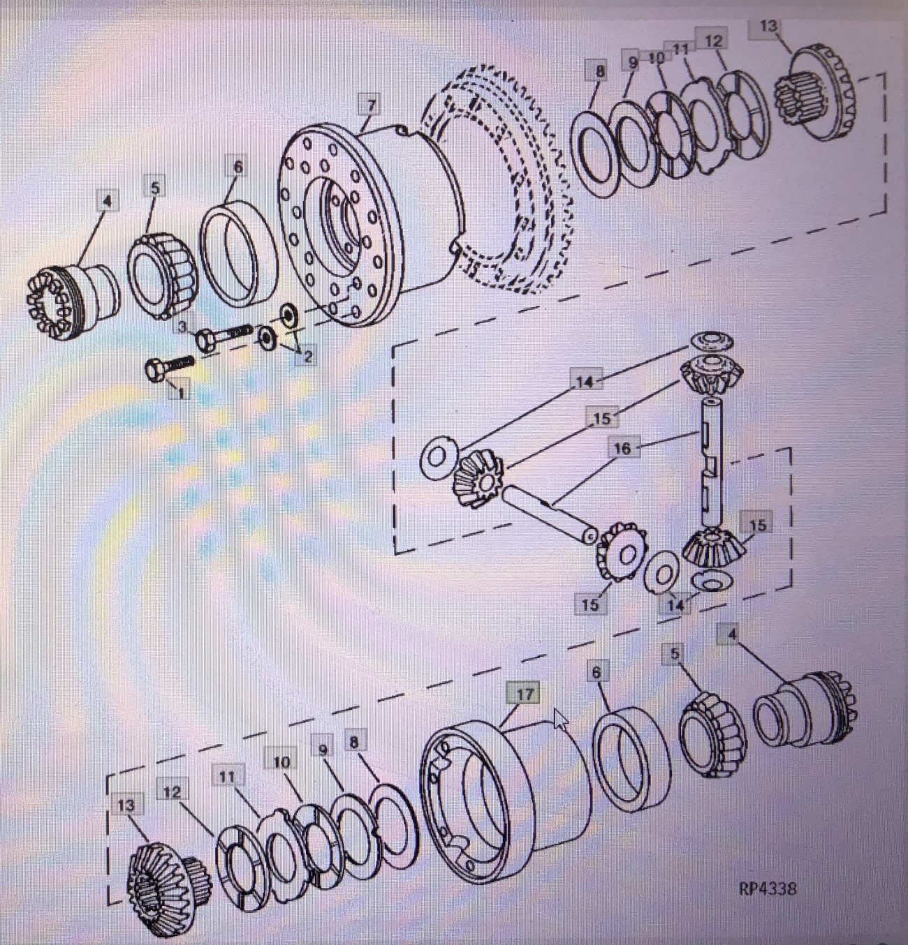 Obudowa John Deere Nr części R 83149/RE 61239 Pasuje do 4555/4755/4955 Pasuje do 4555/4755/4955