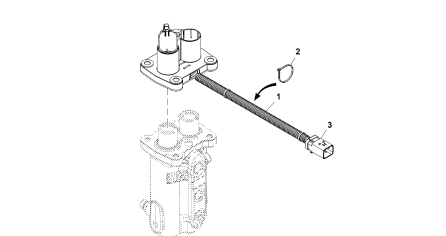 John Deere 9470RX - Czujnik RE291857 (Hamulec)