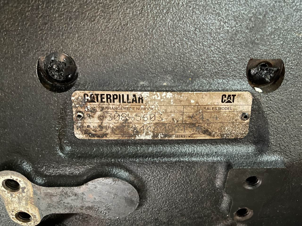 Perkins-silnik common rail/silnik CAT C4.4