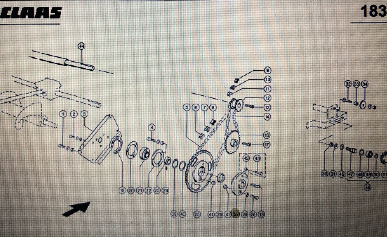 Piasta Class Mega 370-340 Nr katalogowy 000 682 994 1